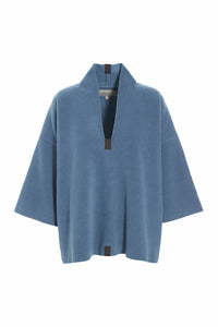 PULLOVER - 1363 - DUSTY BLUE