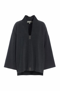 PULLOVER - 1370 - SOFT BLACK