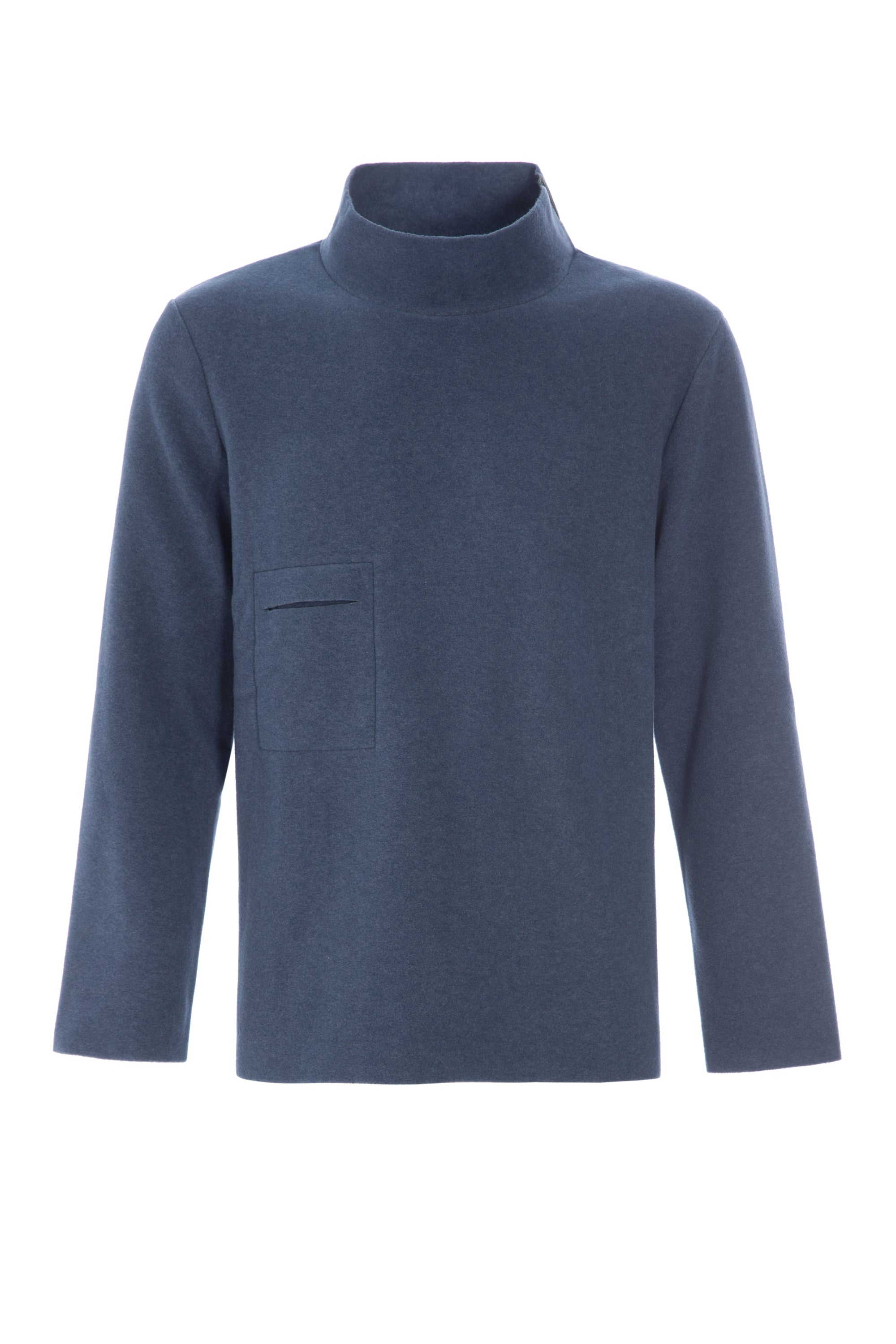 CARL BY STEFFENSEN COPENHAGEN PULLOVER MIT TURTLE-HALS - 1003C BLOUSES & SWEATERS BLUE 500