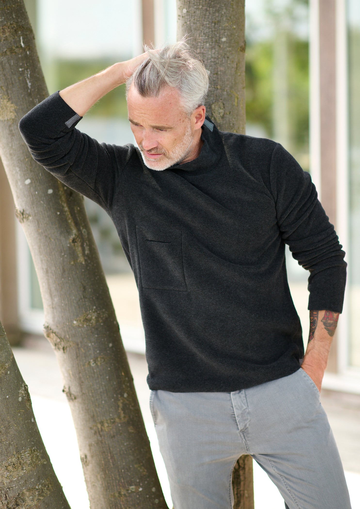 CARL BY STEFFENSEN COPENHAGEN PULLOVER MIT TURTLE-HALS - 1003C BLOUSES & SWEATERS SOFT BLACK 914