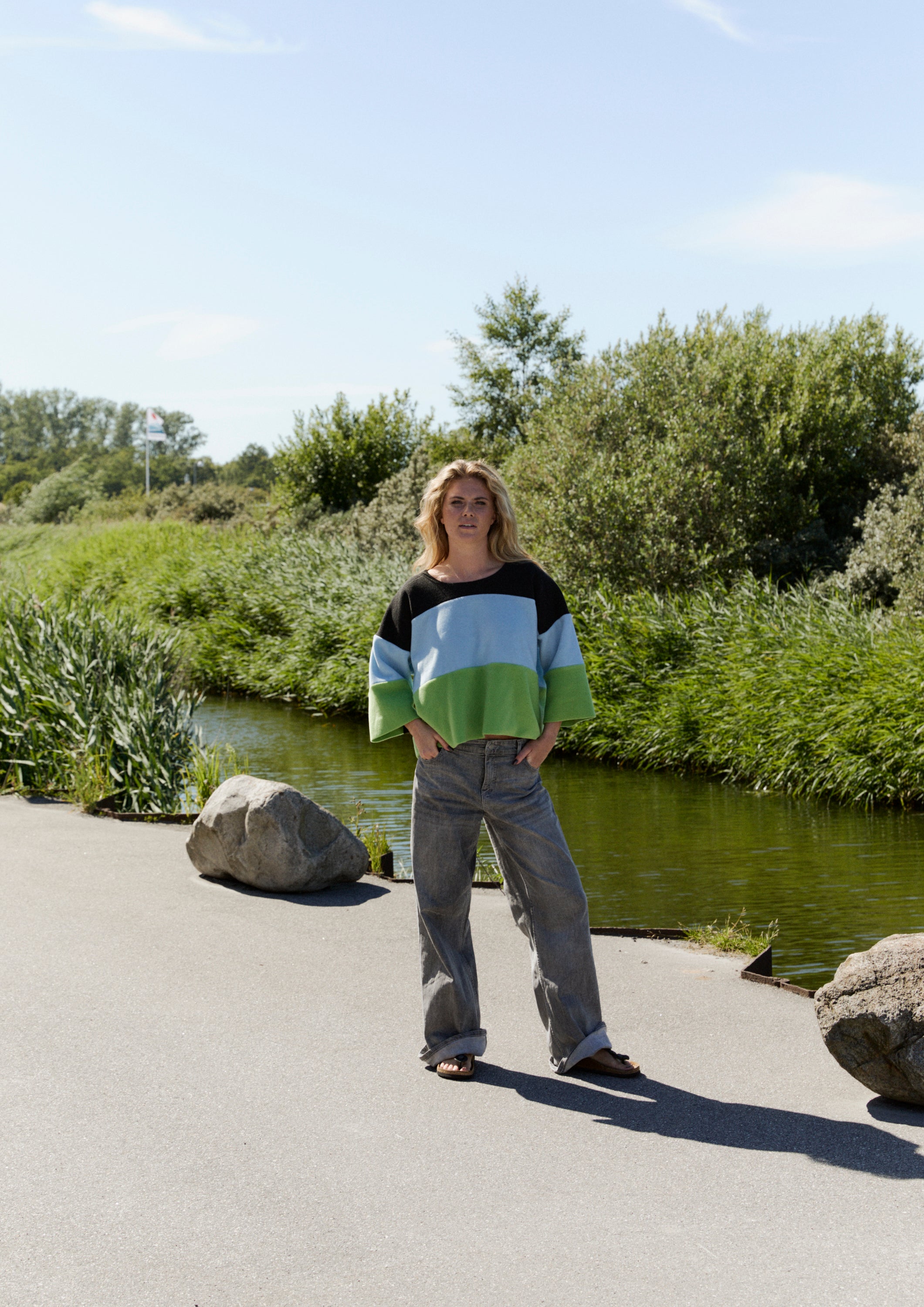 HENRIETTE STEFFENSEN COPENHAGEN RAINBOW BLUSE - 1409 BLUSER RAINBOW 899