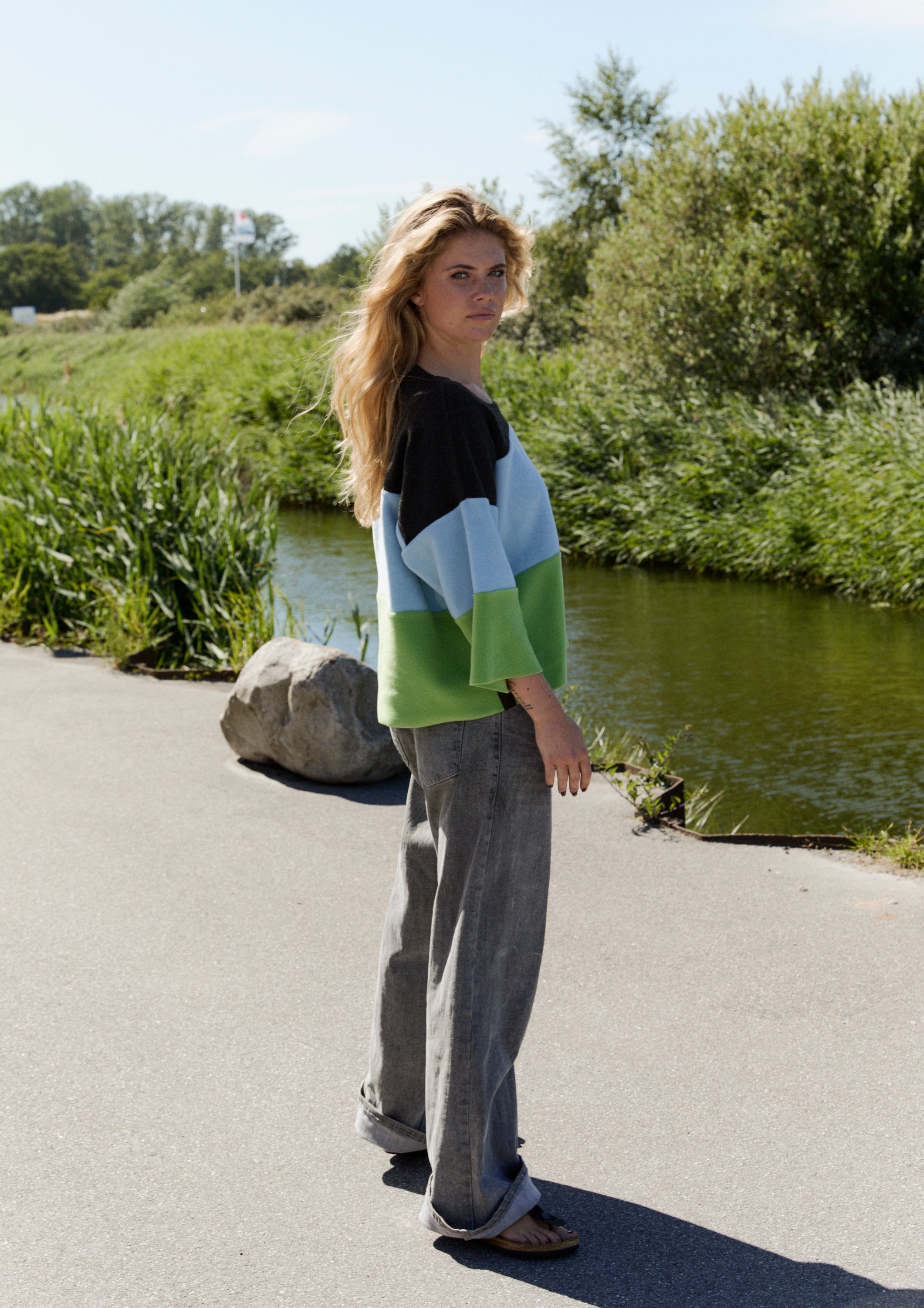 HENRIETTE STEFFENSEN COPENHAGEN RAINBOW BLUSE - 1409 BLUSER RAINBOW 899