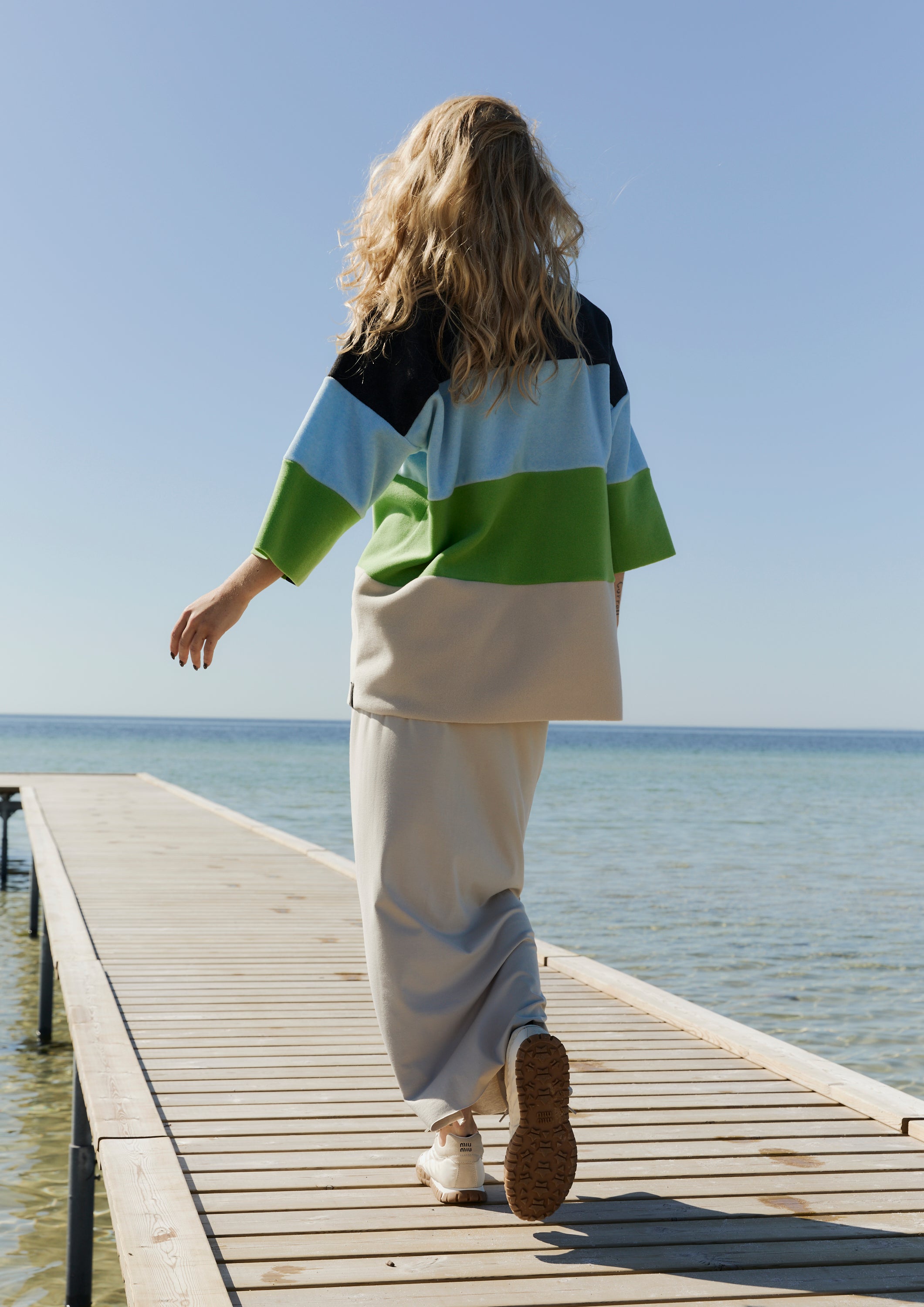 HENRIETTE STEFFENSEN COPENHAGEN RAINBOW BLUSE - 1411 BLUSER RAINBOW 899