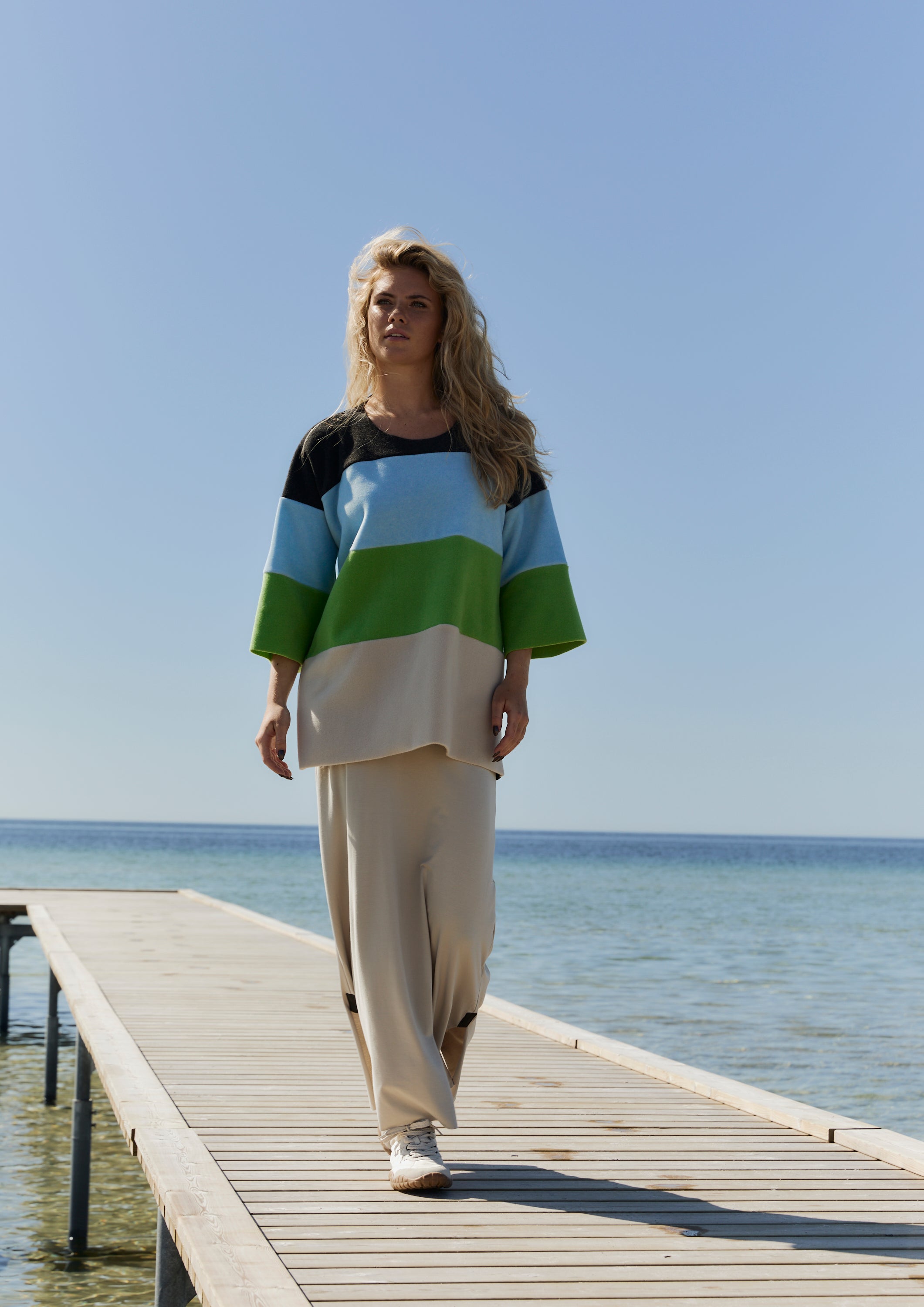 HENRIETTE STEFFENSEN COPENHAGEN RAINBOW BLUSE - 1411 BLUSER RAINBOW 899