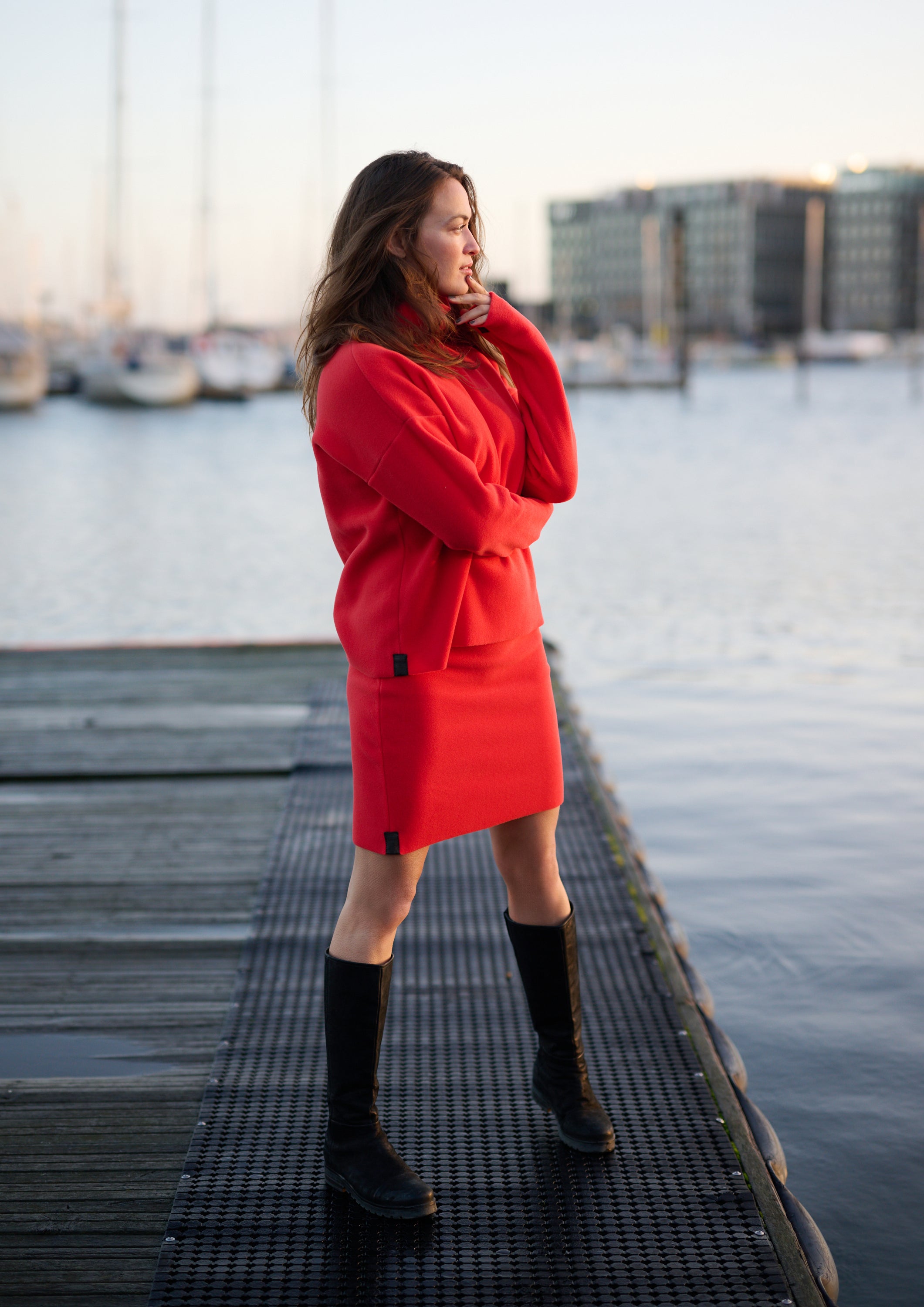 HENRIETTE STEFFENSEN COPENHAGEN ROCK - 3253 NEDERDELE TOMATO 845