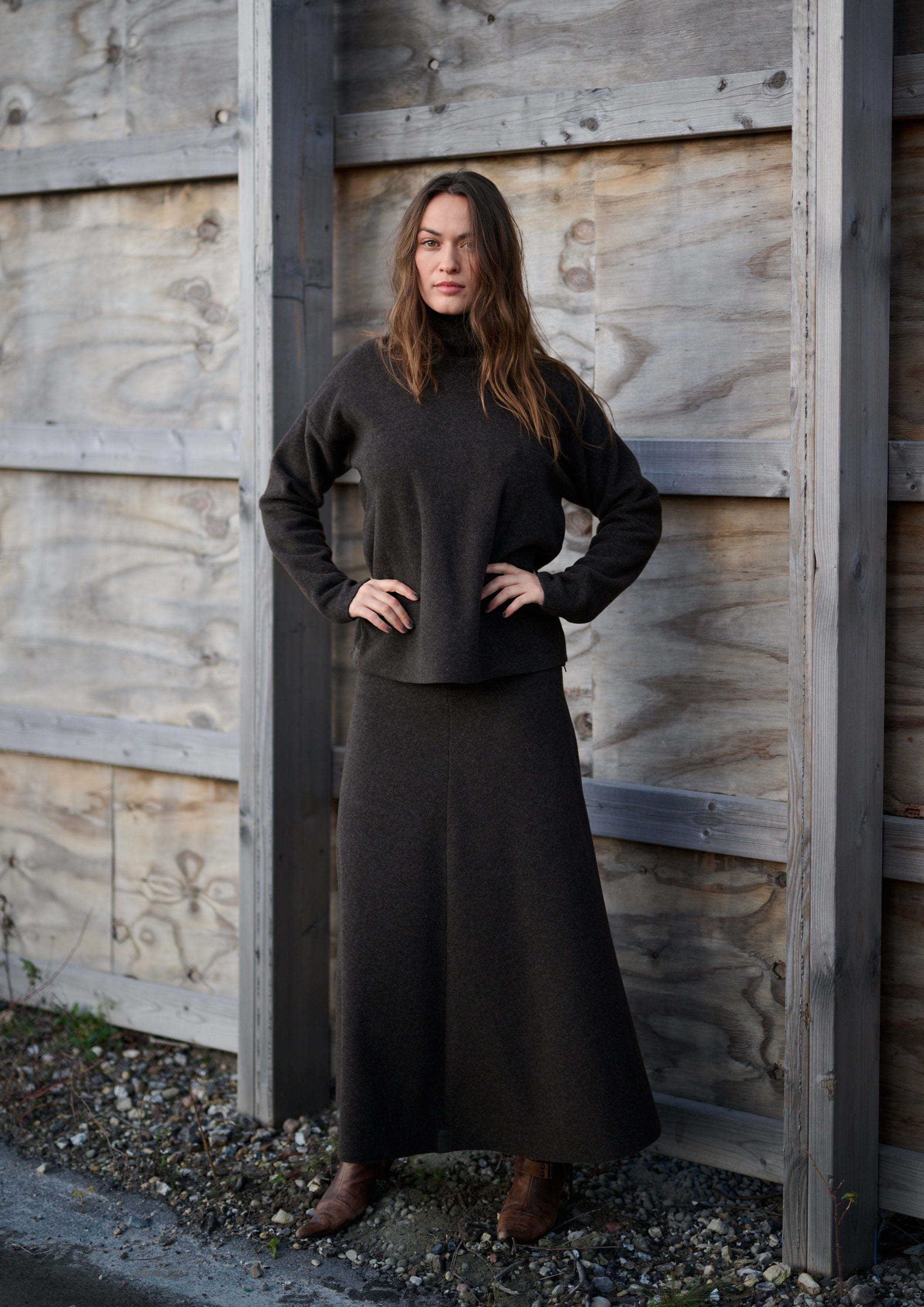 HENRIETTE STEFFENSEN COPENHAGEN ROCK - 3256 NEDERDELE CHOCOLATE 844