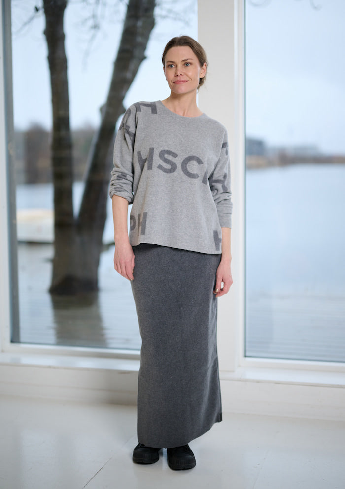 HENRIETTE STEFFENSEN COPENHAGEN ROCK LANG - 3227 NEDERDELE GREY 905