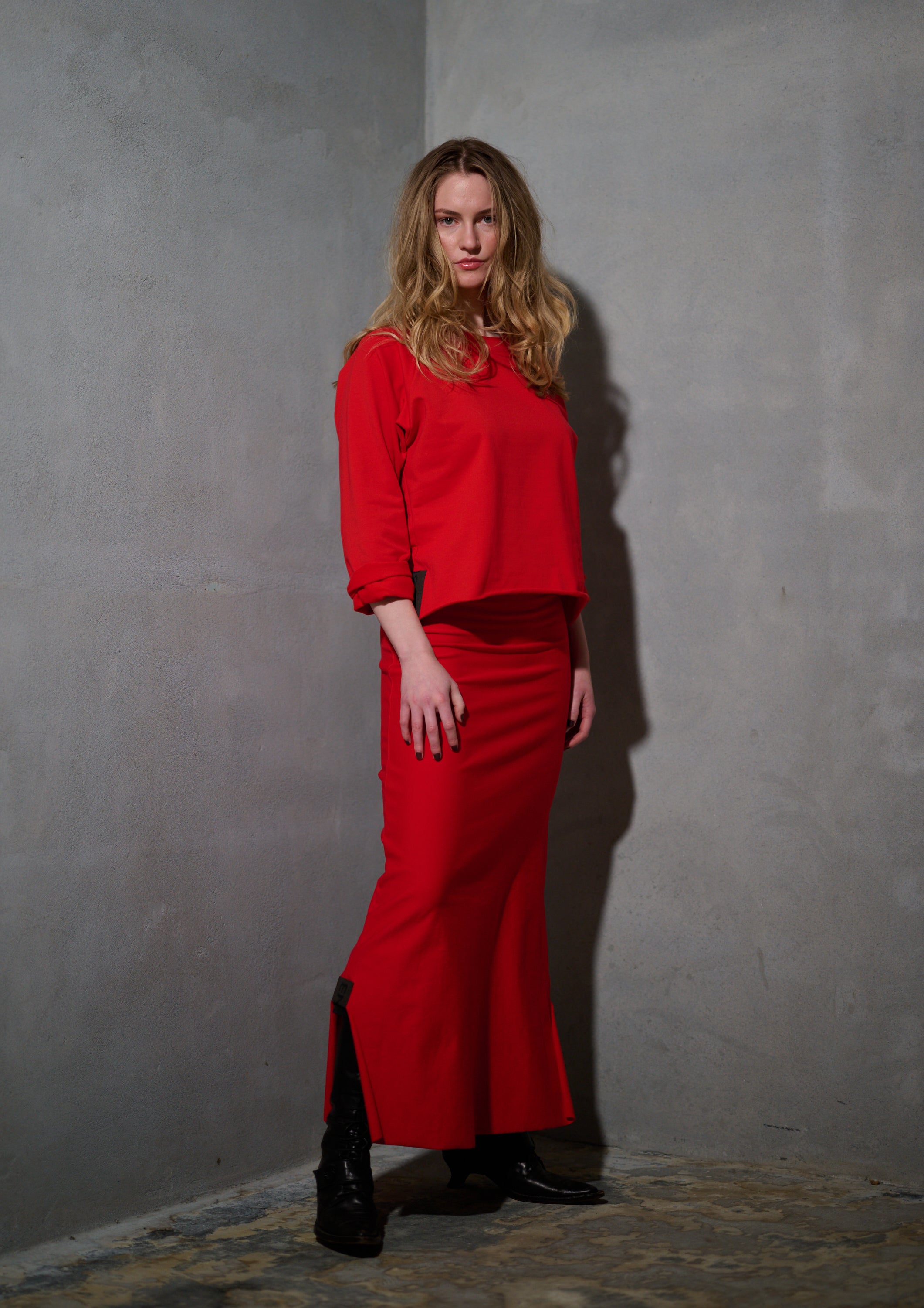 HENRIETTE STEFFENSEN COPENHAGEN ROCK LANG - 73012 NEDERDELE TOMATO 845