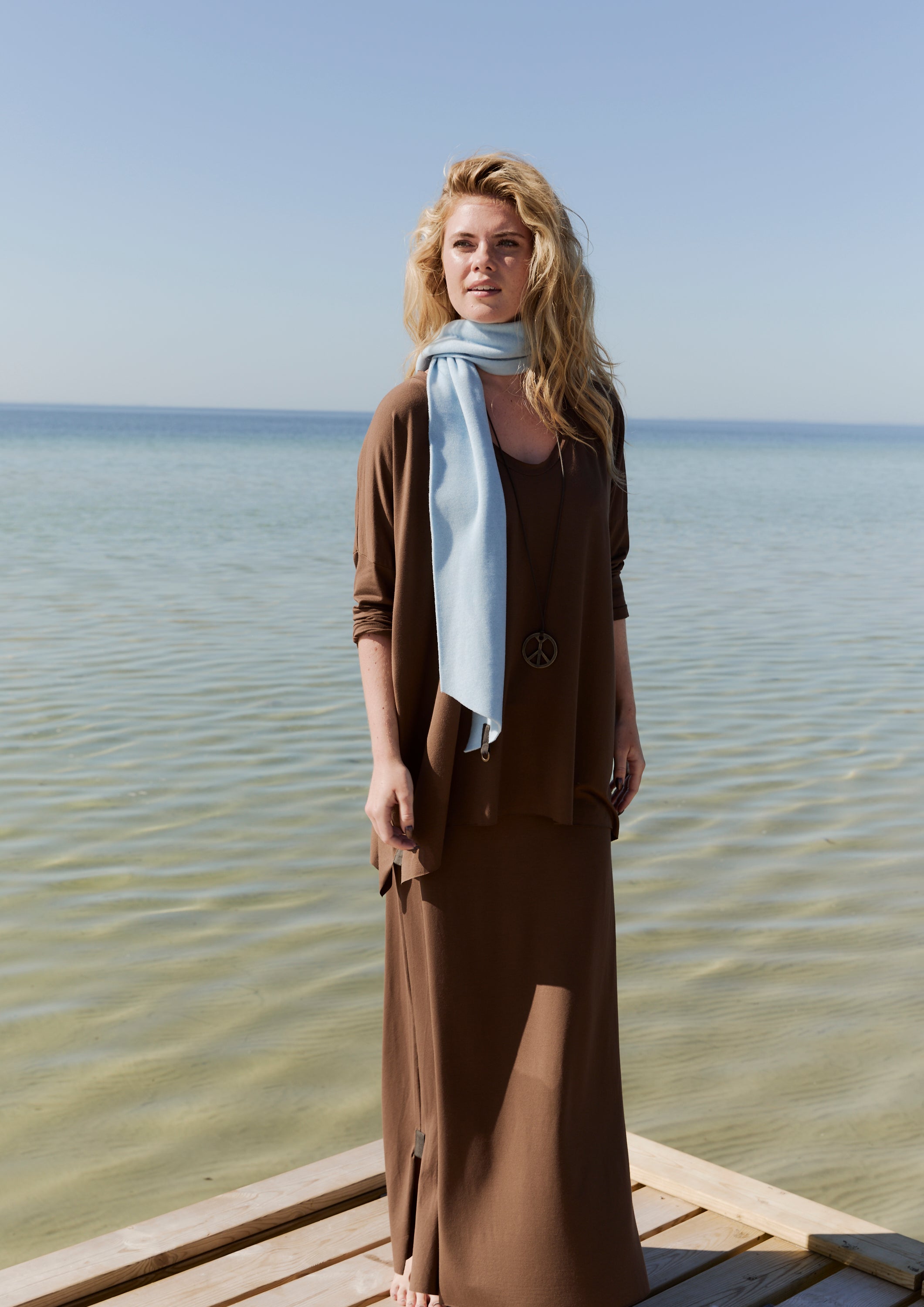 HENRIETTE STEFFENSEN COPENHAGEN ROCK LANG - 98033 NEDERDELE CHOCOLATE 844