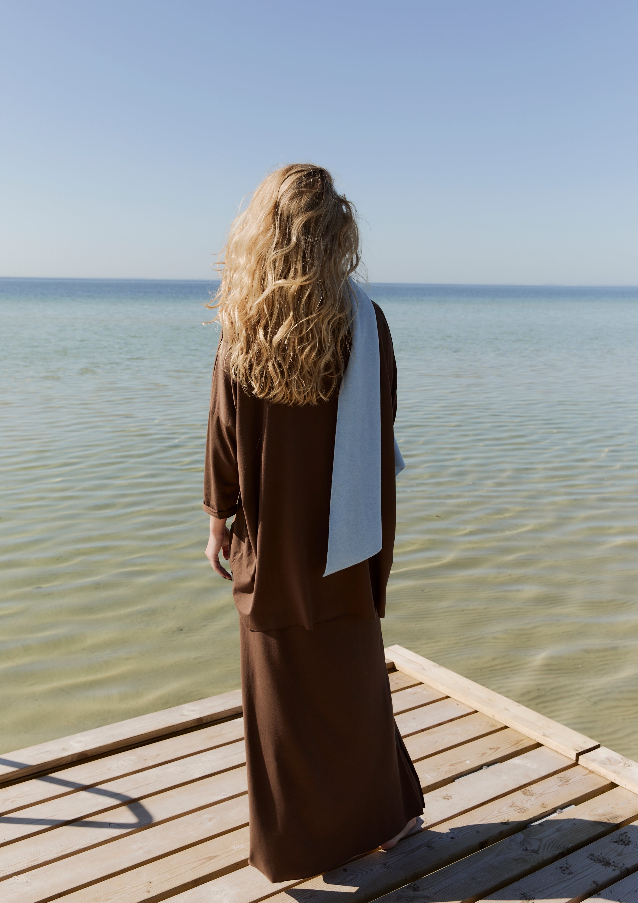 HENRIETTE STEFFENSEN COPENHAGEN ROCK LANG - 98033 NEDERDELE CHOCOLATE 844