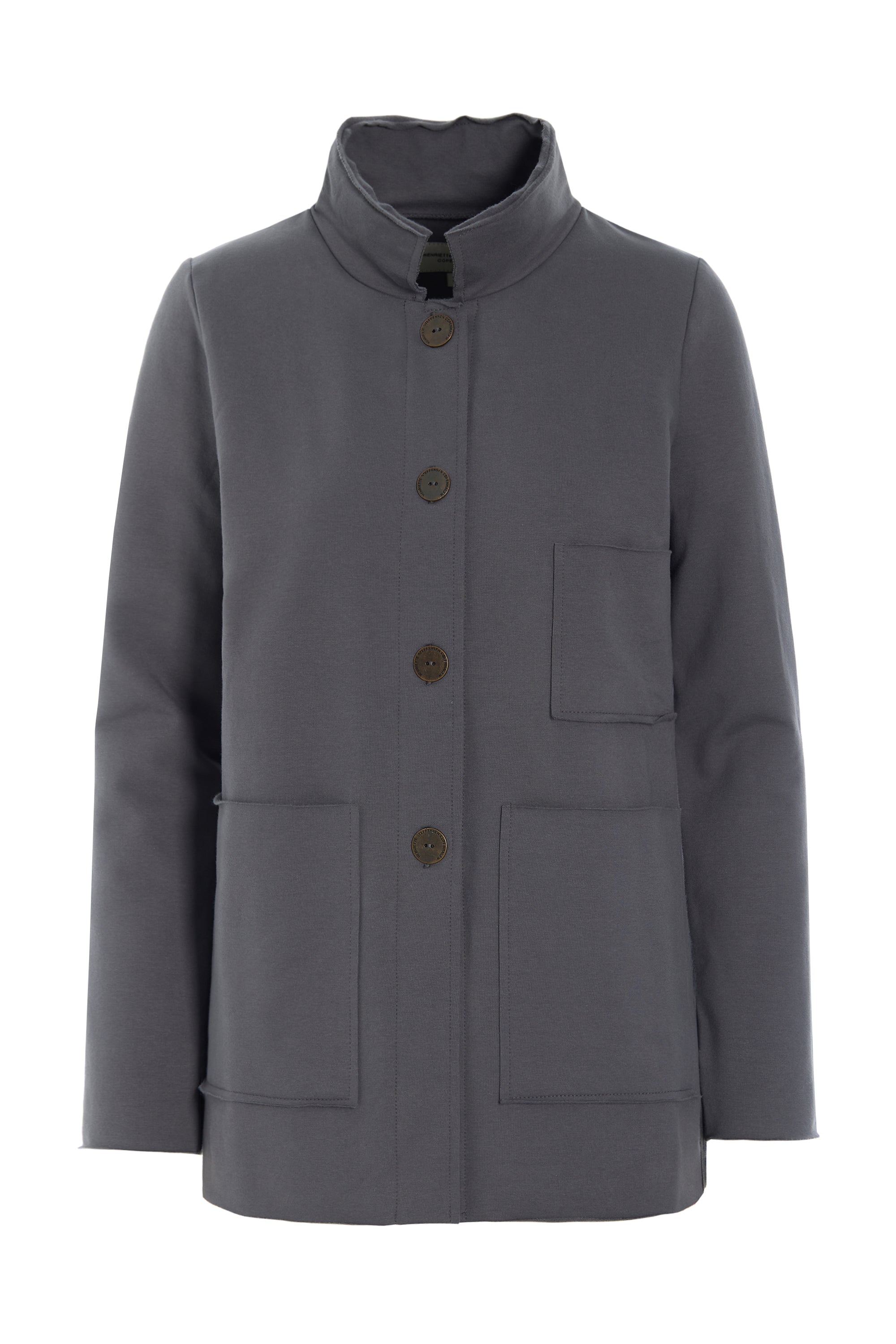 HENRIETTE STEFFENSEN COPENHAGEN SAFARI JACKE - 77004 CARDIGANS GREY 905