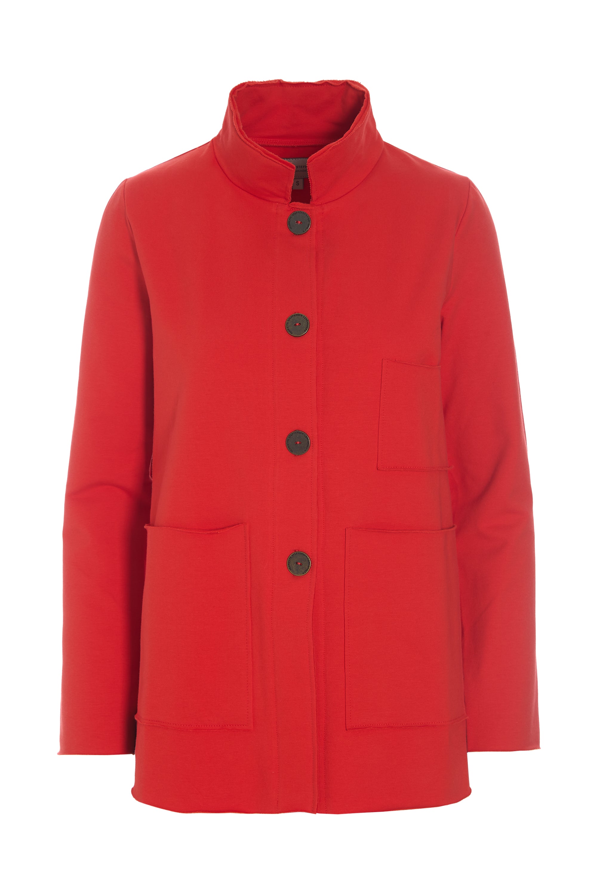 HENRIETTE STEFFENSEN COPENHAGEN SAFARI JACKE - 77004 CARDIGANS TOMATO 845