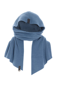 SCARF MIT MÜTZE - 4127 - DUSTY BLUE