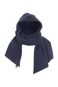 SCARF MIT MÜTZE - 4127 - EVENING BLUE