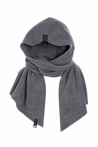 SCARF MIT MÜTZE - 4127 - GREY