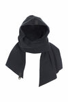 SCARF MIT MÜTZE - 4127 - SOFT BLACK