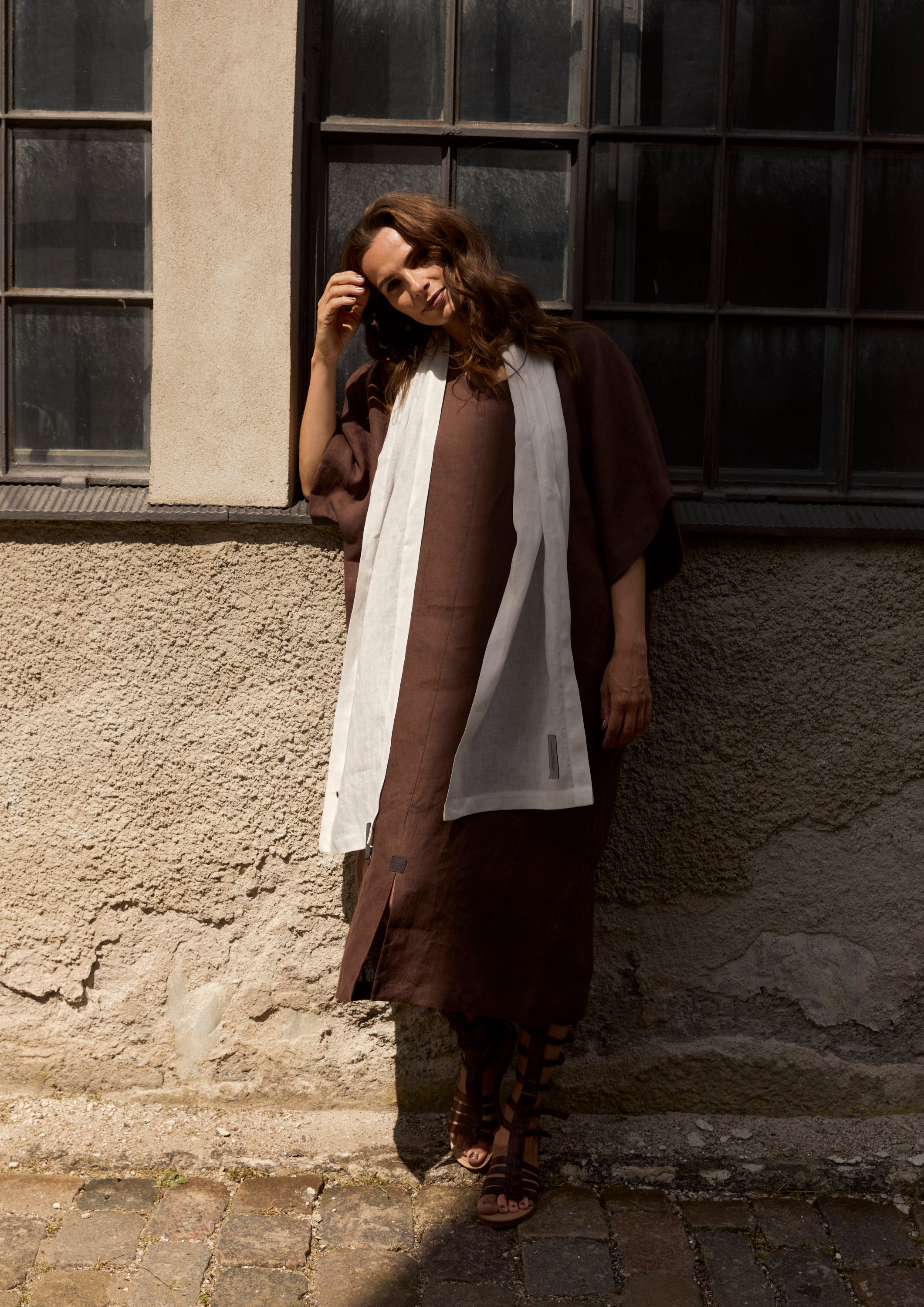 HENRIETTE STEFFENSEN COPENHAGEN SCHAL - 84002 SCARFS IVORY 888