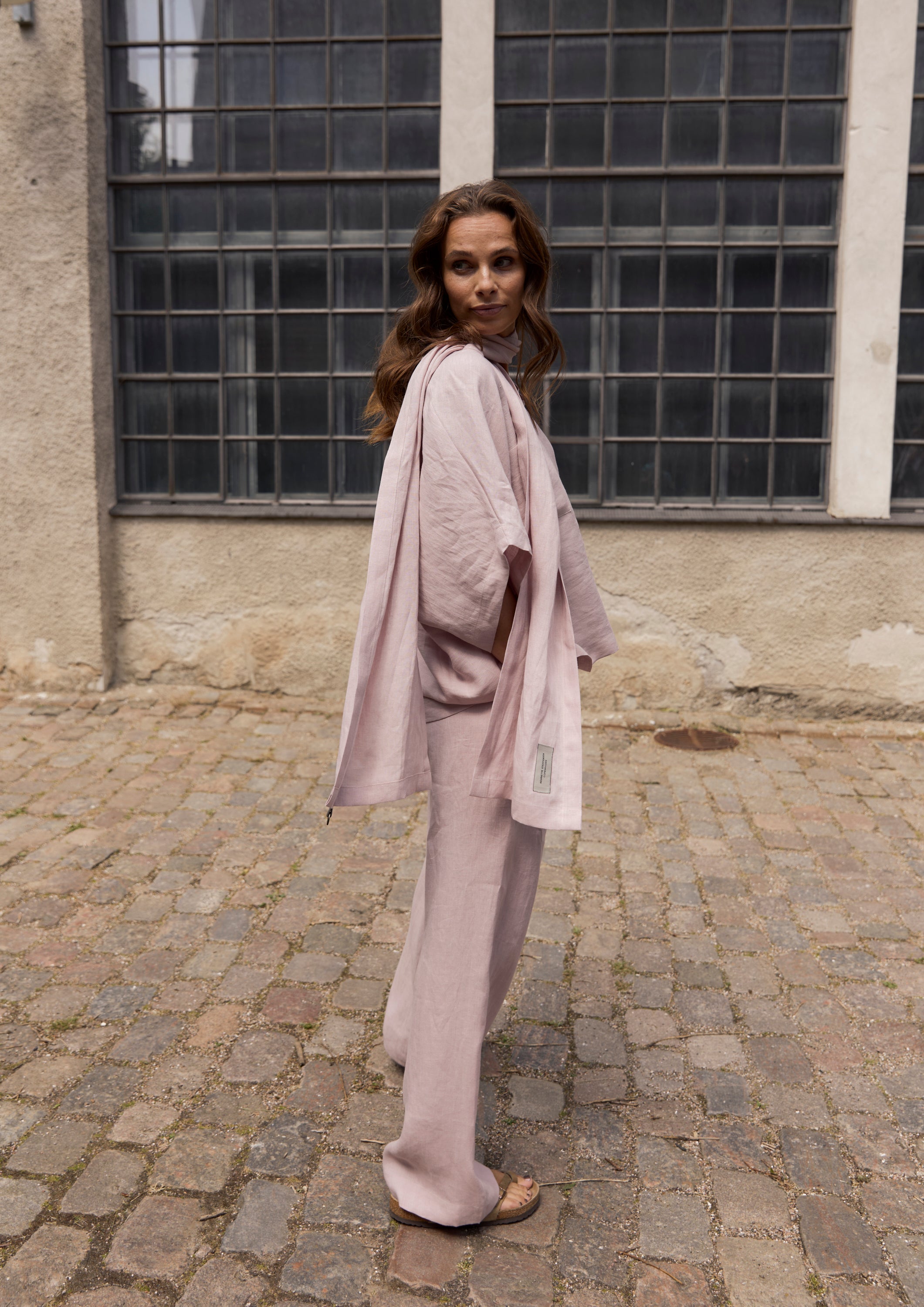 HENRIETTE STEFFENSEN COPENHAGEN SCHAL - 84002 SCARFS NUDE 401