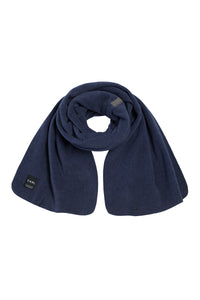 SCHAL AUS WEICHEM FLEECE - 1004C - DENIM