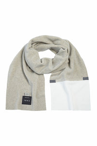SCHAL MÂNNER - 1015C - SAND/OFF WHITE