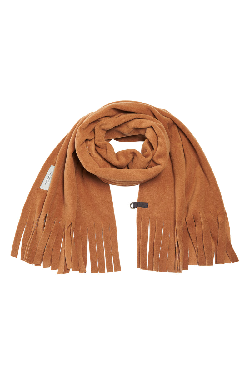 HENRIETTE STEFFENSEN COPENHAGEN SCHAL MIT FRANSEN - 4077 SCARFS RUST 706