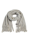 SCHAL MIT FRANSEN - 4077 - SAND
