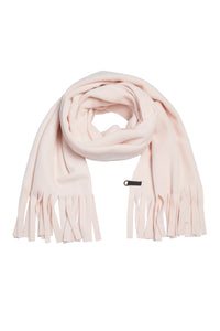 SCHAL MIT FRANSEN - 4077 - SOFT ROSE