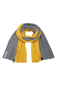 SCHAL MIX - 4067 - STRIPES/SAFRAN
