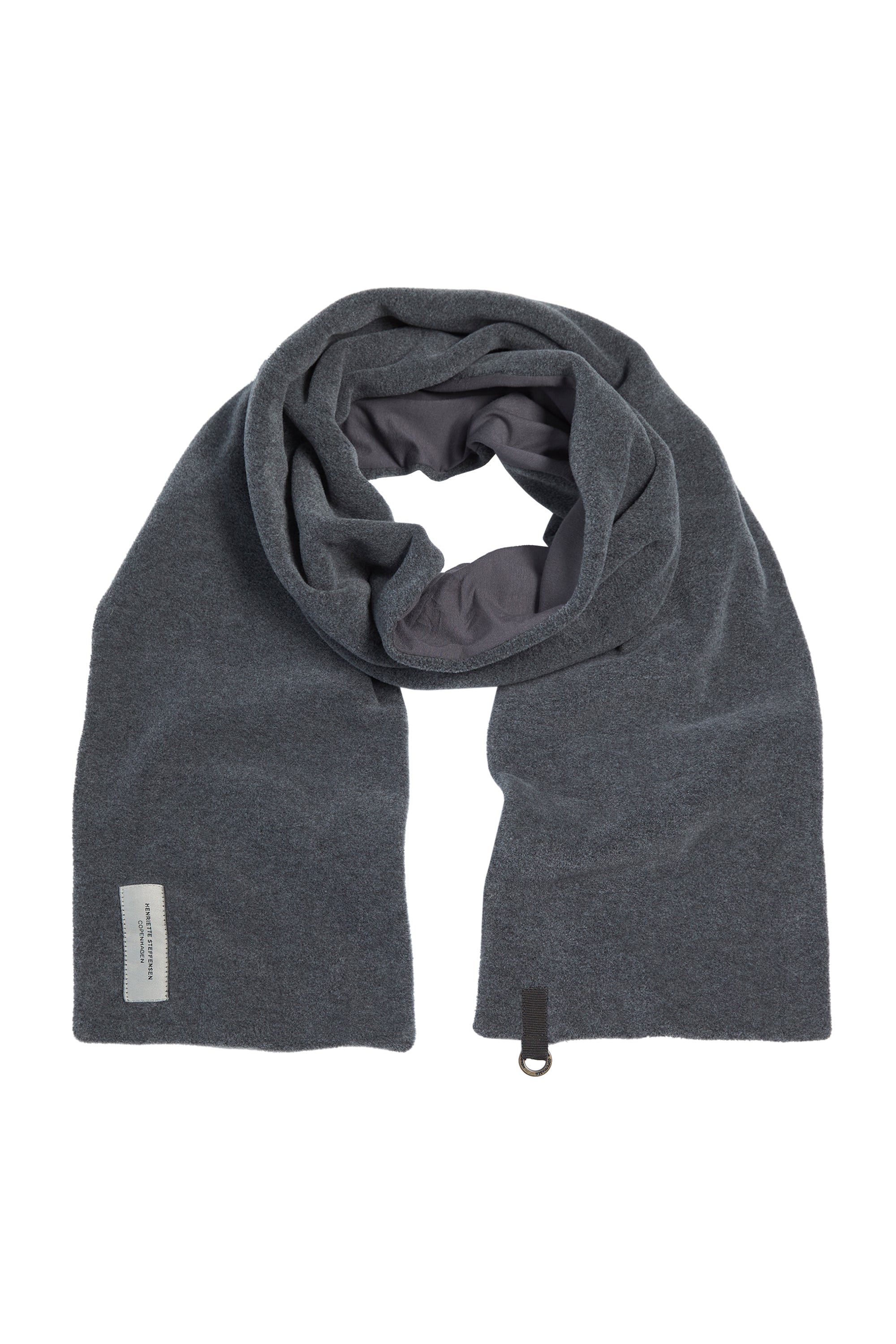 HENRIETTE STEFFENSEN COPENHAGEN SCHAL MIX - 4080 SCARFS GREY/GREY 649