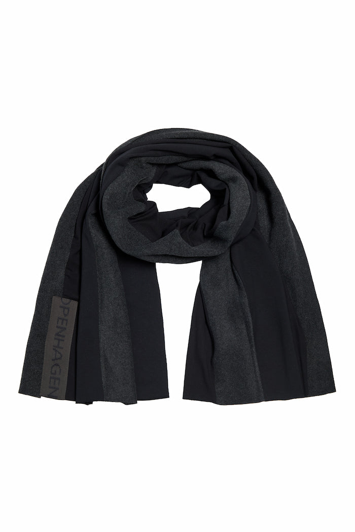 HENRIETTE STEFFENSEN COPENHAGEN SCHAL NO WASTE - 74005 SCARFS BLACK 900