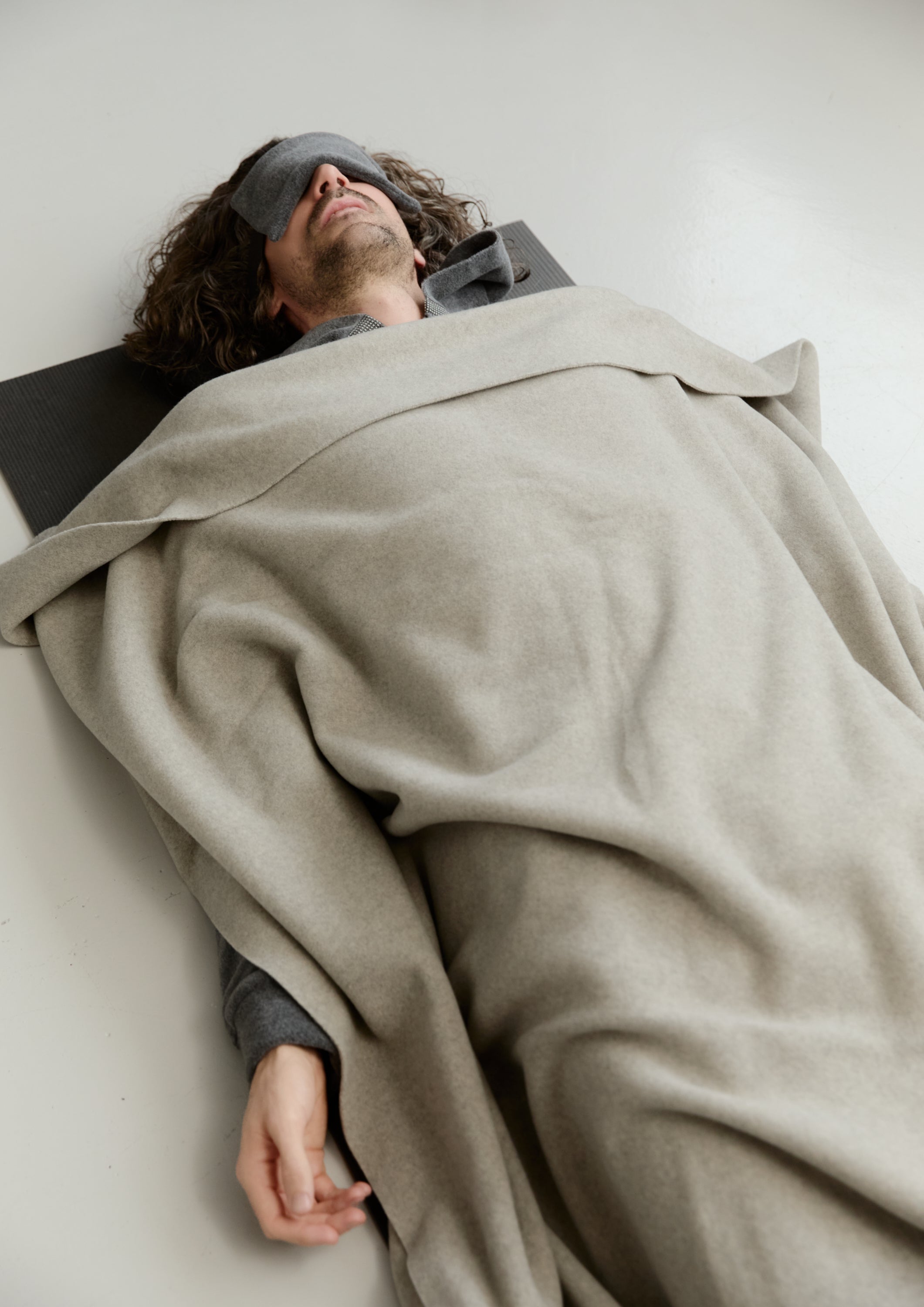 HENRIETTE STEFFENSEN COPENHAGEN SCHLAFMASKE - 4108 L & S ACCESSORIES GREY 905