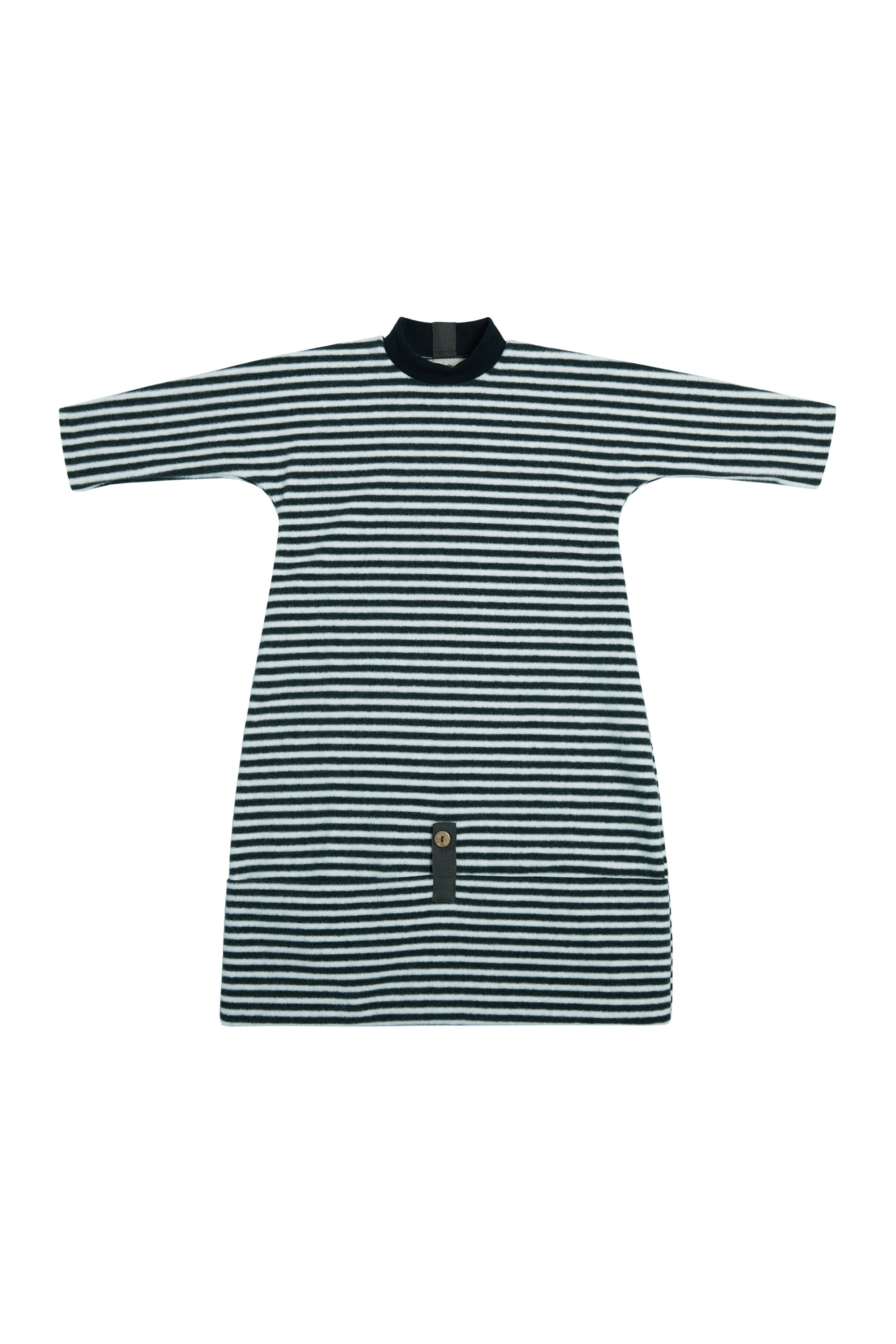 GROWING UP SCHLAFSACK BABY - 400 GU KØREPOSE STRIPES B&W 673