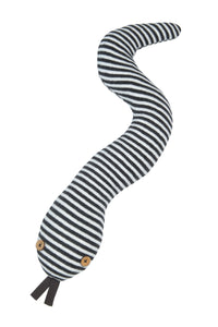 SCHLANGE KISSEN - 502 - STRIPES B&W