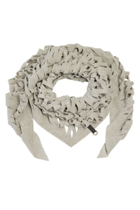 SHAWL WITH SPECIAL EFFECT - 4064 - SAND
