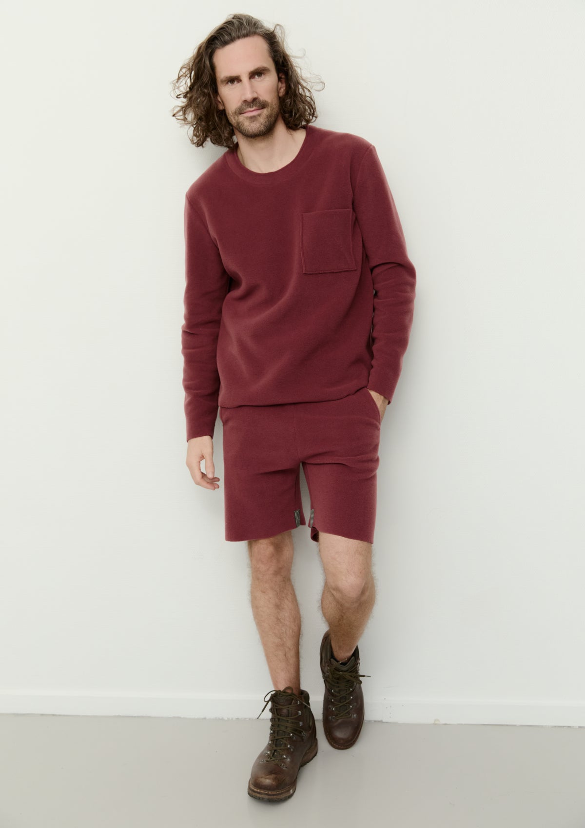 CARL BY STEFFENSEN COPENHAGEN SHORTS - 1011C BUKSER BORDEAUX 474