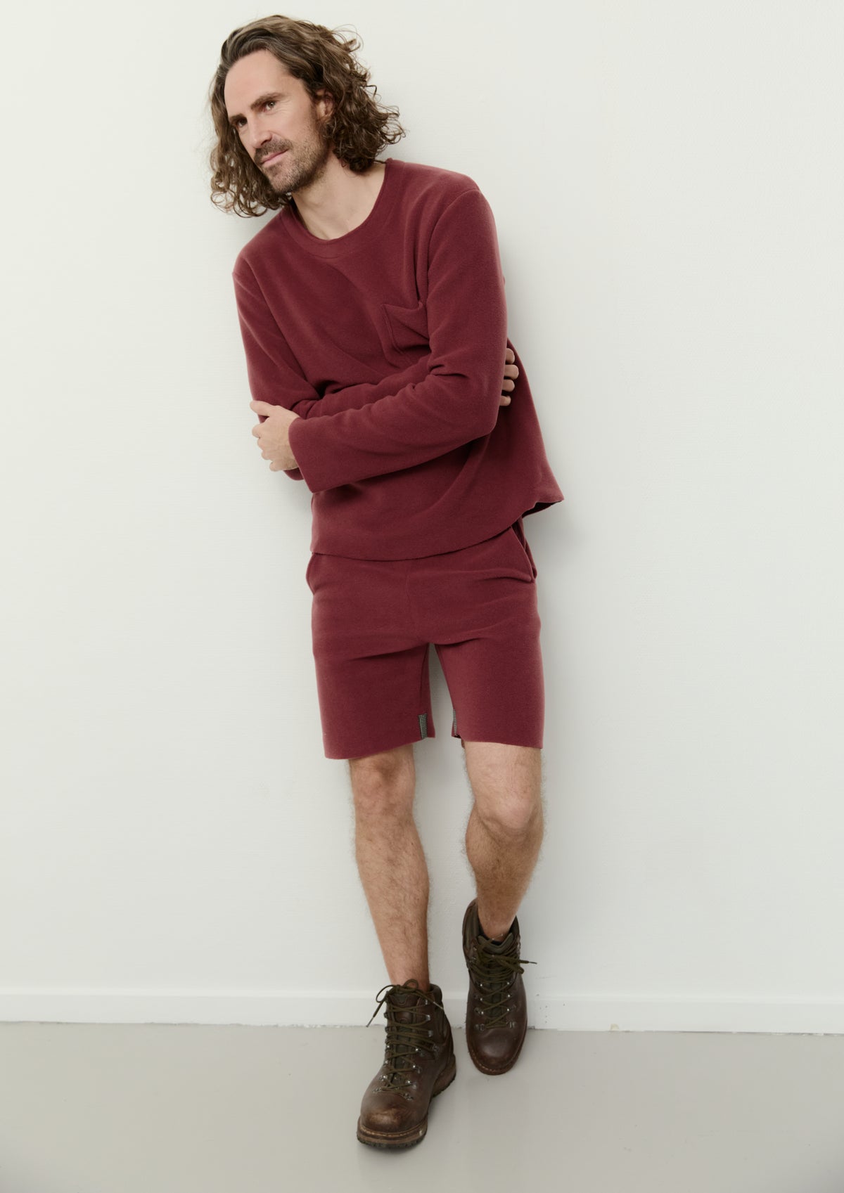 CARL BY STEFFENSEN COPENHAGEN SHORTS - 1011C BUKSER BORDEAUX 474