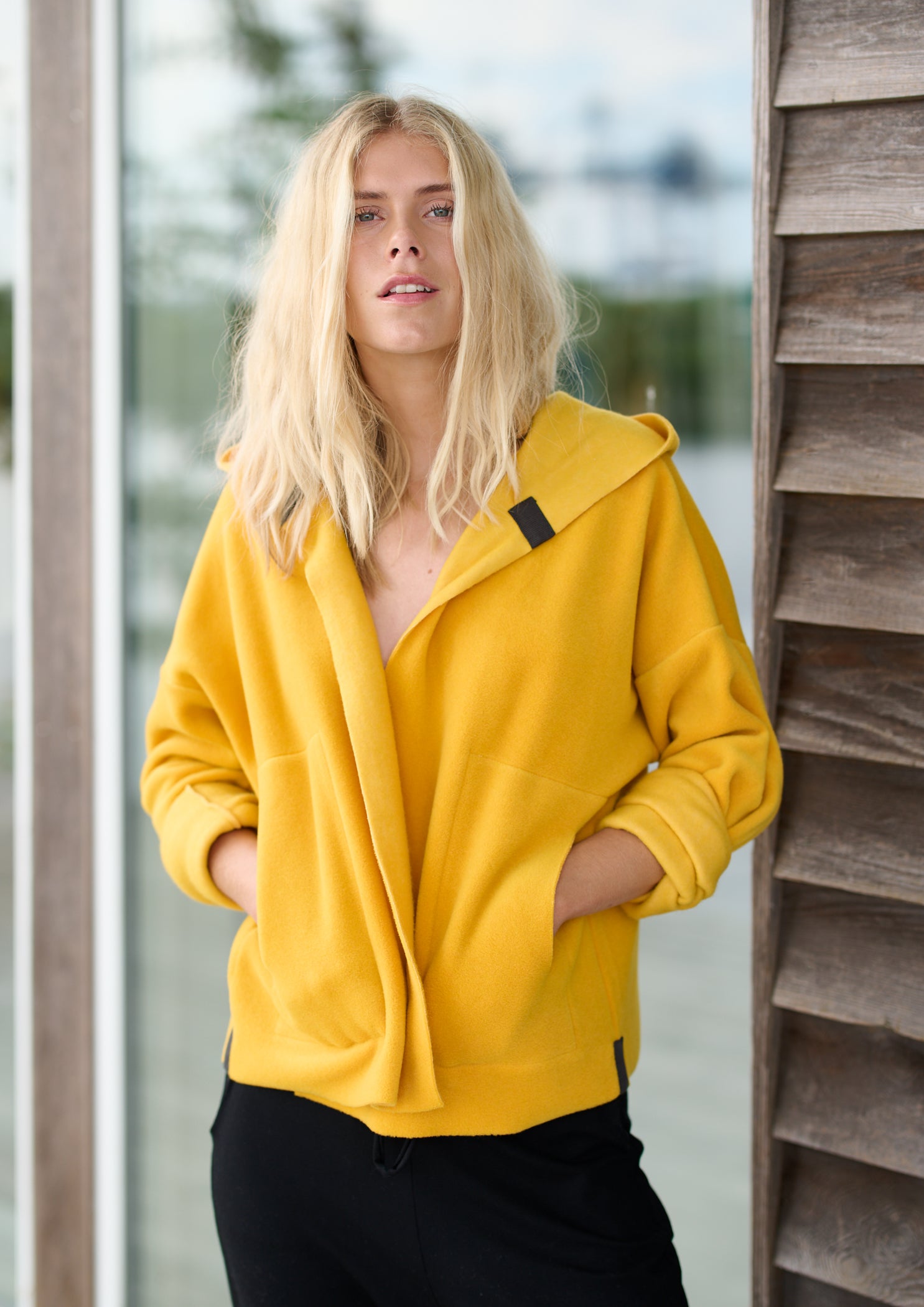HENRIETTE STEFFENSEN COPENHAGEN SPORTY CARDIGAN - 7158 CARDIGANS SAFRAN 701
