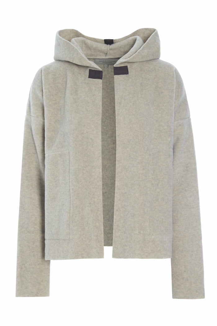 HENRIETTE STEFFENSEN COPENHAGEN SPORTY CARDIGAN - 7158 CARDIGANS SAND 805