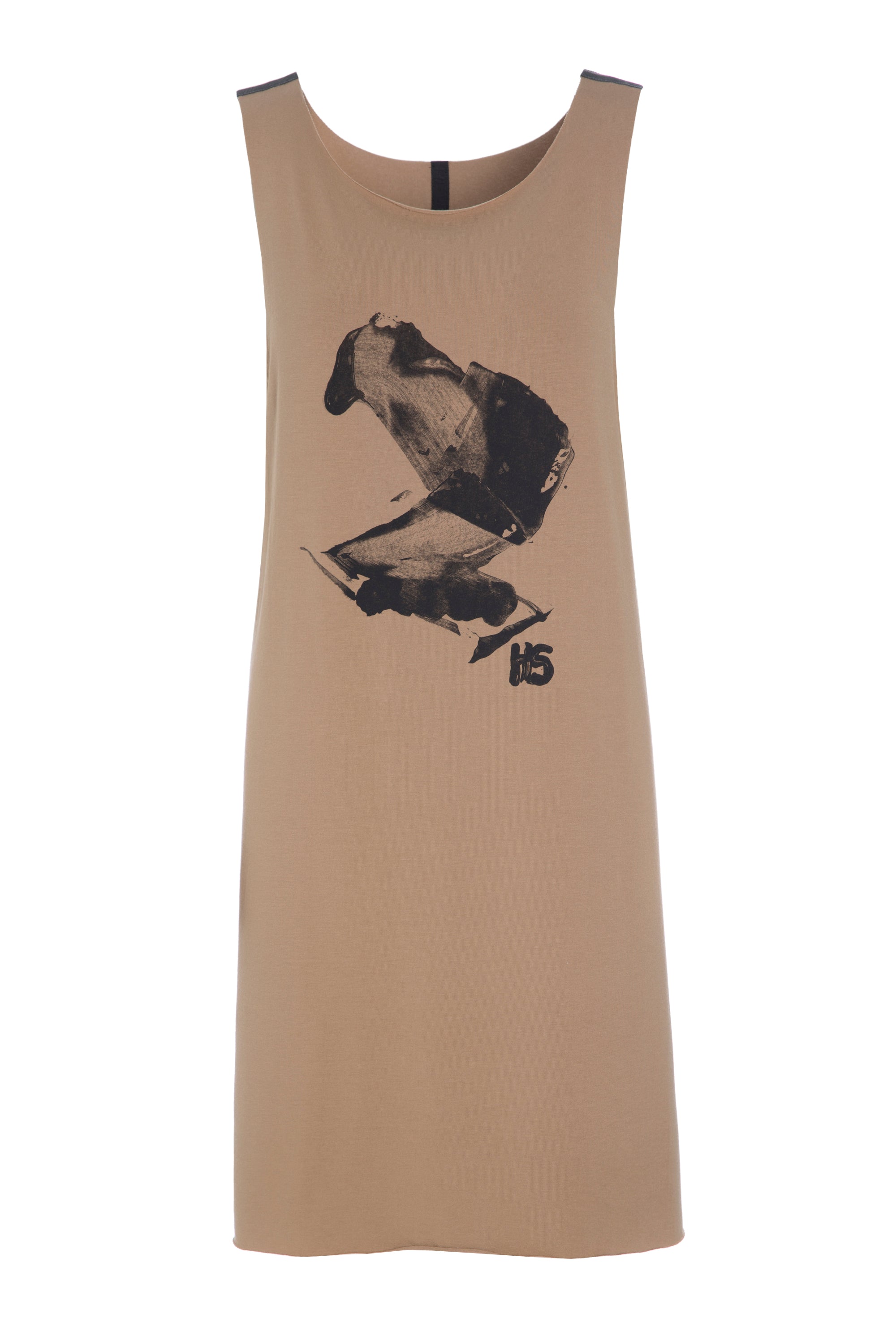 HENRIETTE STEFFENSEN COPENHAGEN STRANDKLEID - 98034 KJOLER CAMEL 815