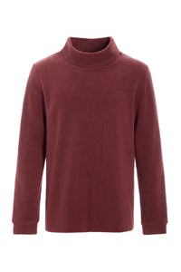 SWEATER M/ HOHEM KRAGEN - 1031C - BORDEAUX