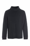 SWEATER M/ HOHEM KRAGEN - 1031C - SOFT BLACK