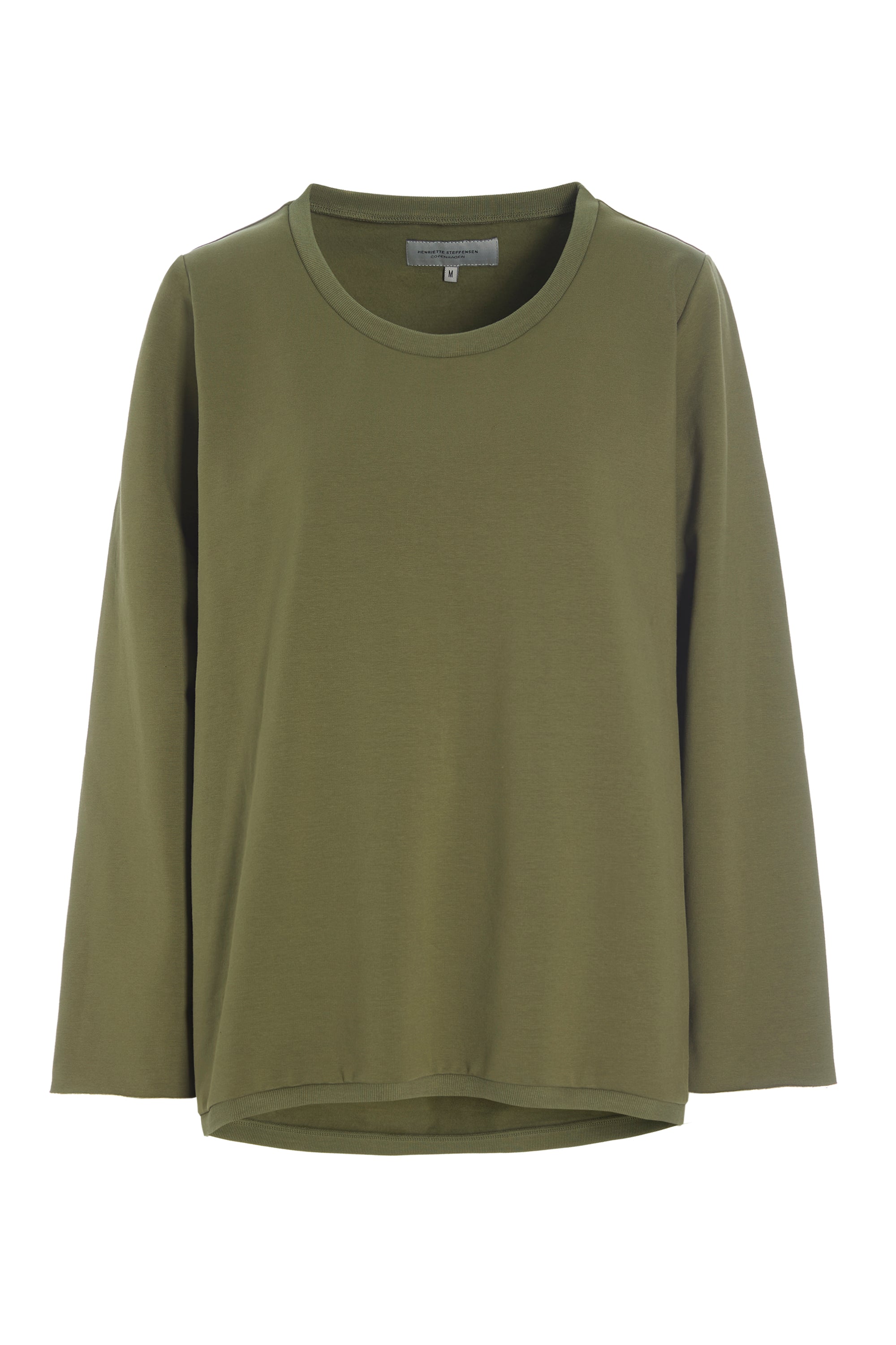HENRIETTE STEFFENSEN COPENHAGEN SWEATSHIRT - 71605 BLUSER MOSS 611