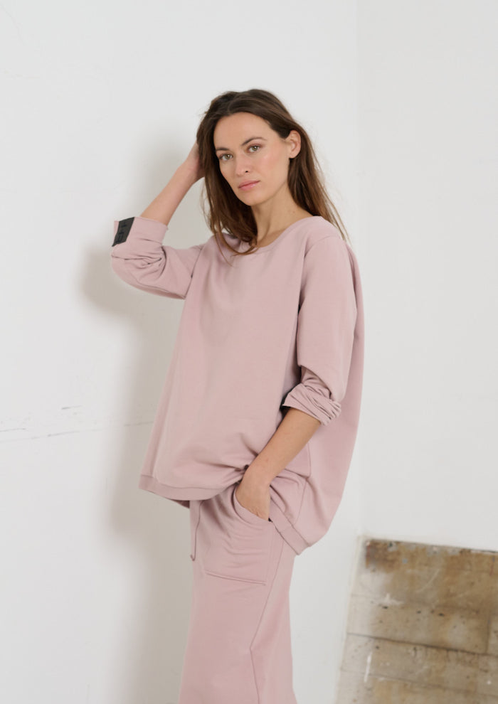 HENRIETTE STEFFENSEN COPENHAGEN SWEATSHIRT - 71605 BLUSER NUDE 401