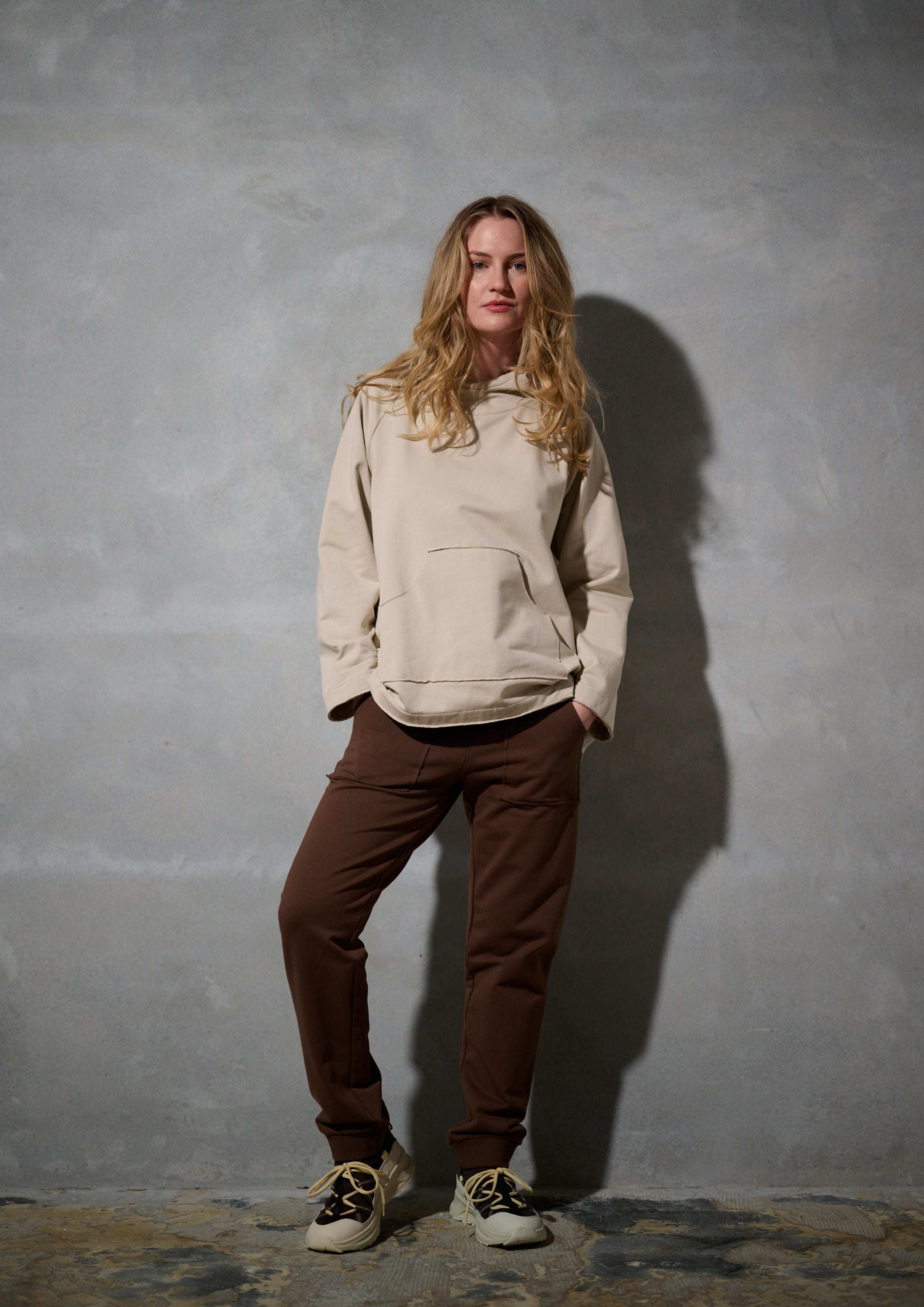 HENRIETTE STEFFENSEN COPENHAGEN SWEAT HOSEN - 72011 BUKSER CHOCOLATE 844