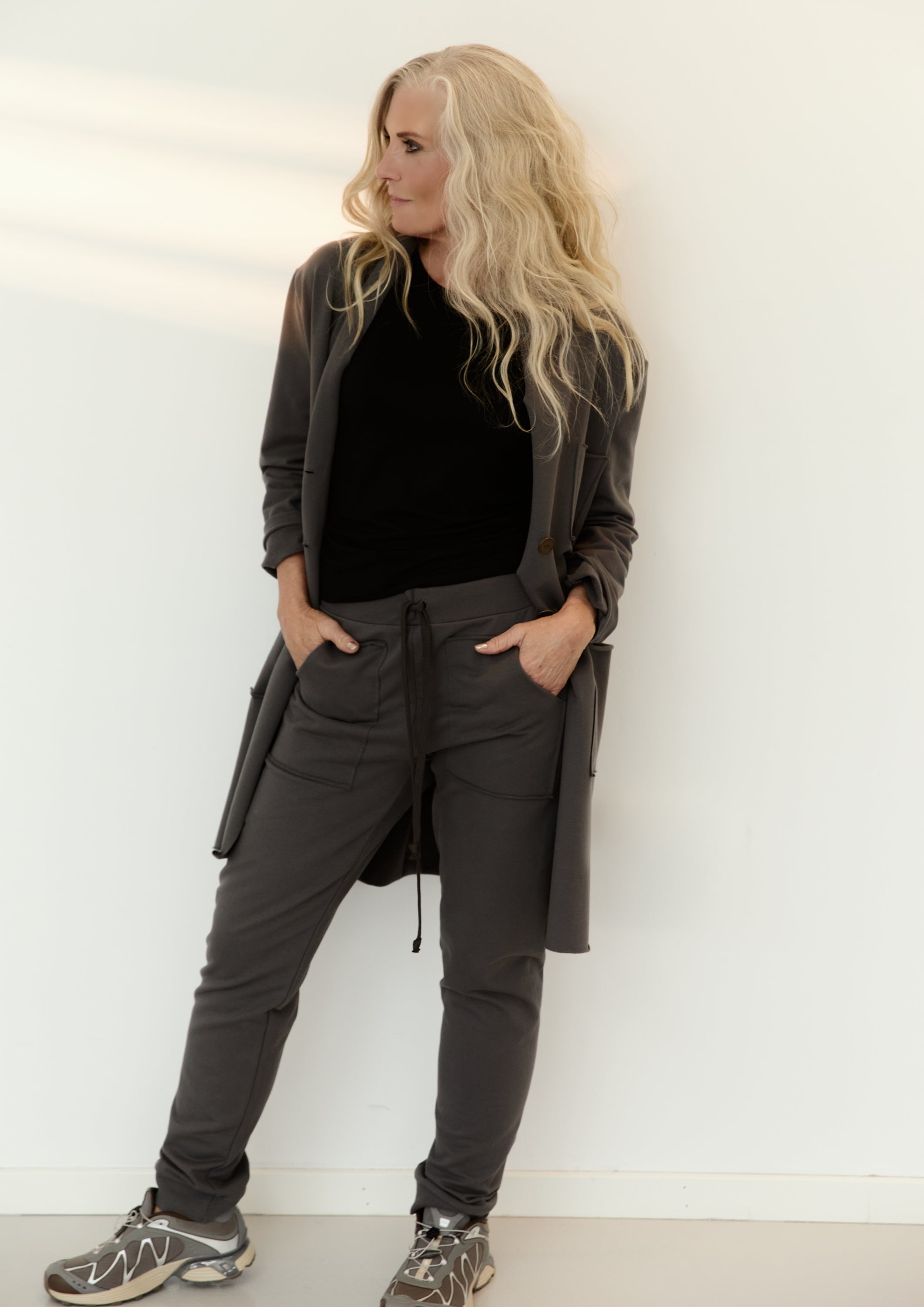 HENRIETTE STEFFENSEN COPENHAGEN SWEAT HOSEN - 72011 BUKSER GREY 905