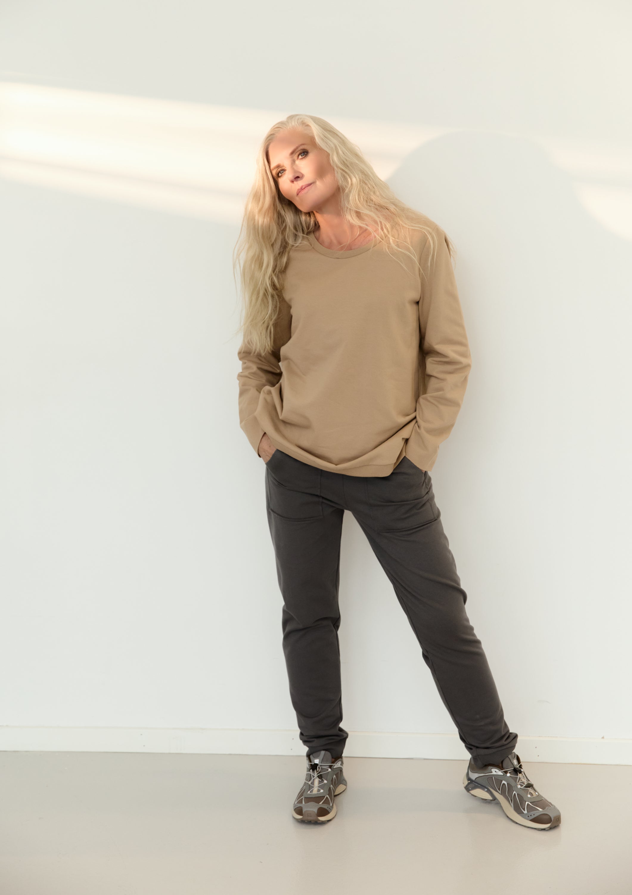 HENRIETTE STEFFENSEN COPENHAGEN SWEAT HOSEN - 72011 BUKSER GREY 905