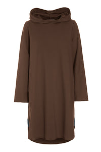 SWEAT KLEID - 73011 - CHOCOLATE