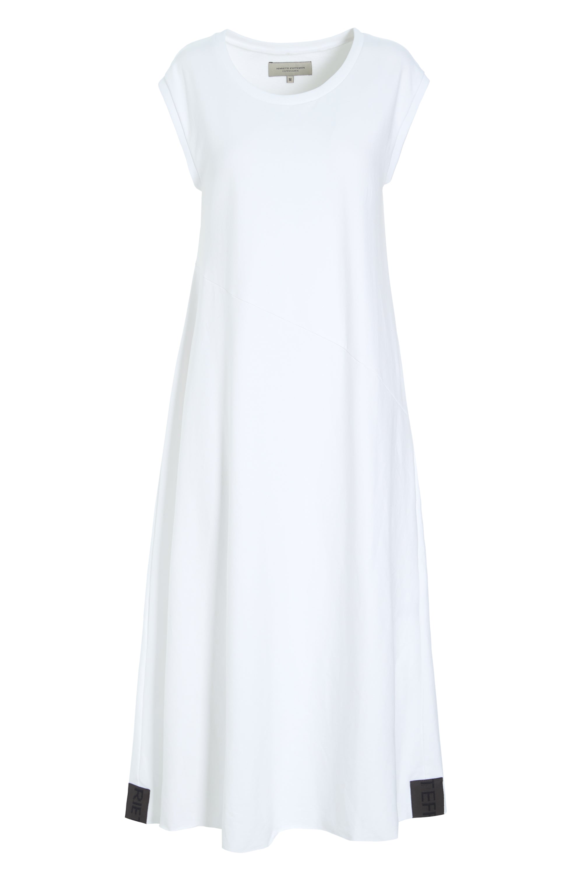 HENRIETTE STEFFENSEN COPENHAGEN SWEAT KLEID - 73405 DRESS cotton WHITE 816