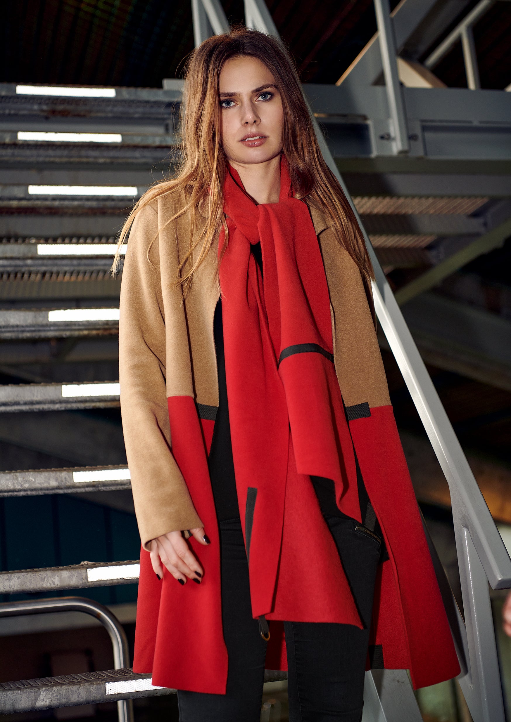 HENRIETTE STEFFENSEN COPENHAGEN Schal - 4088 SCARFS RED 407