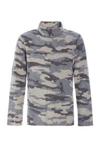 Sweatshirt mit Rollkragen - 1003 - CAMOUFLAGE